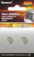AG12-B10P alkaline coin button battery