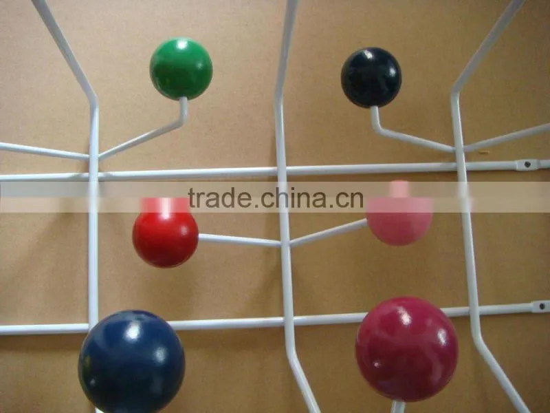 decorative wood ball hang it all