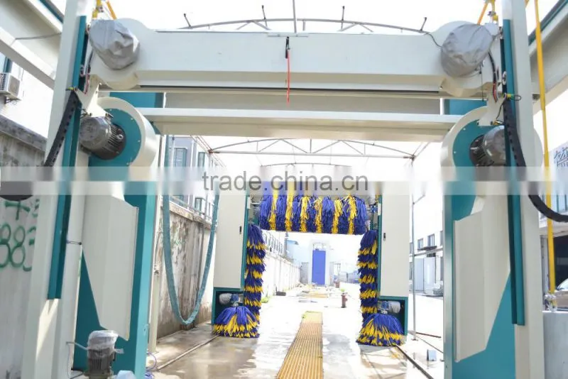 Tunnel Car Wash 9Brushes PE-T9 40000USD