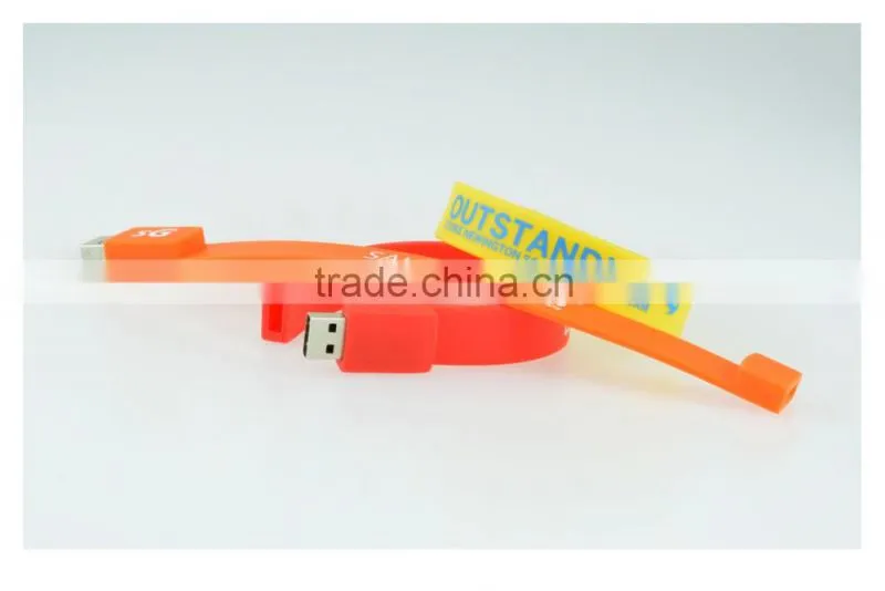 New products to sell 2016 bracelet usb 3.0 flash drive