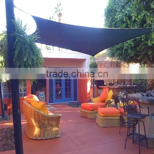Cheap colourful Home Garden Outdoor Sun Shade sail carport with Sun UV protection