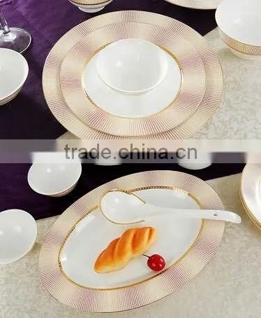 56 pcs table set for restaurant