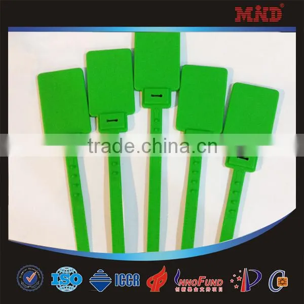 MDT14 Blue plastic tie price tag
