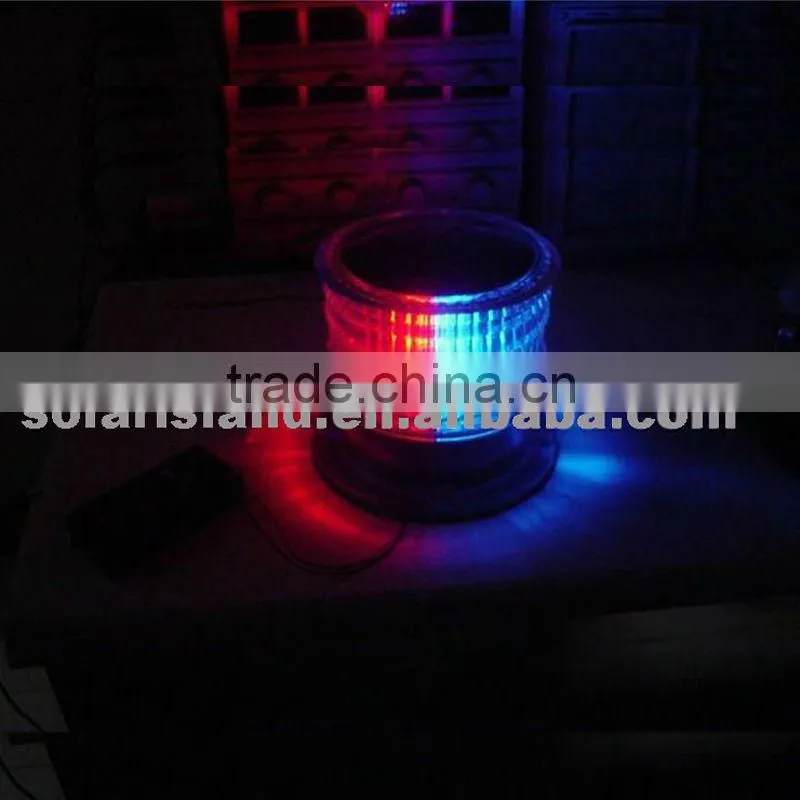 High quality long visibility distance LED LSW-302 Solar warning light