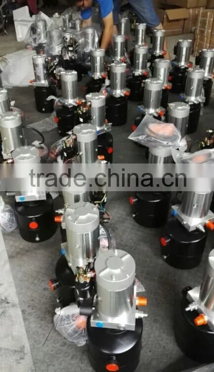 12 volt DC hydraulic power units for tipping trailer