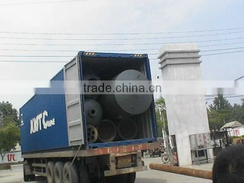 100% Explosion-proof continuous pyrolysis plant waste plastic pyrolysis machine