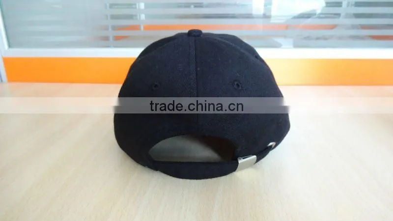 custom blank snapback cap with leather brim