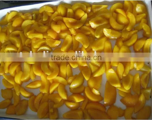 frozen yellow peach