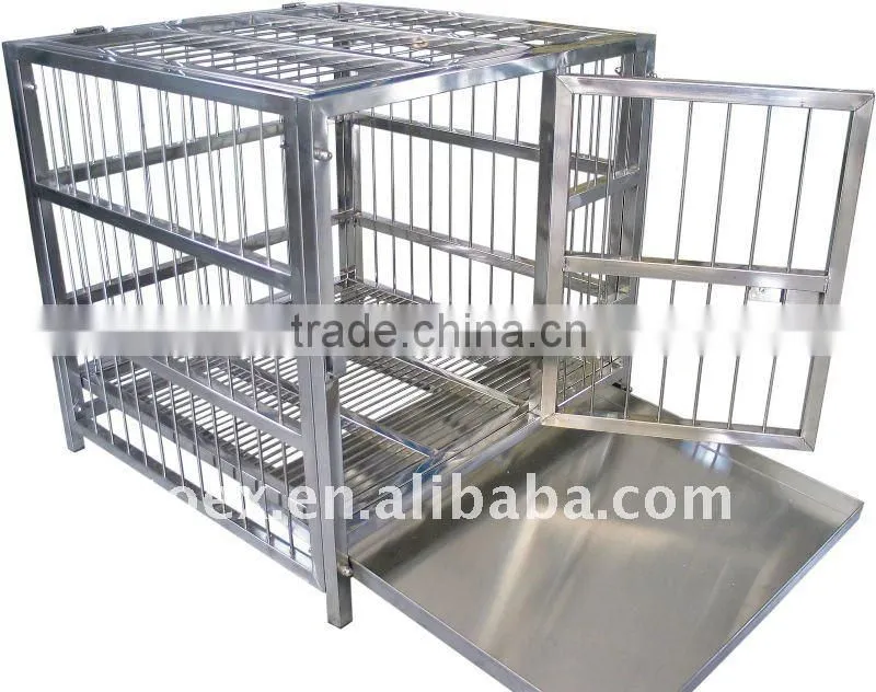 Stainless Steel Dog Cage
