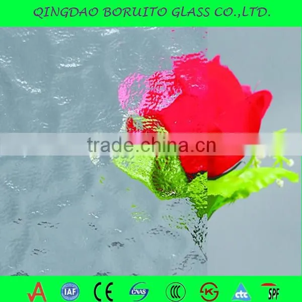 Decorative Figured glass pattern glass float glass for building