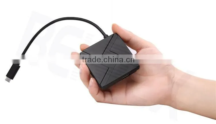 Extension USB 3.1 Type C + USB 3.0 Hub Converter Power Charge Adapter