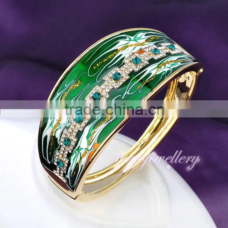 Big size latest design daily wear latest design vogue jewellery rhinestone bangle