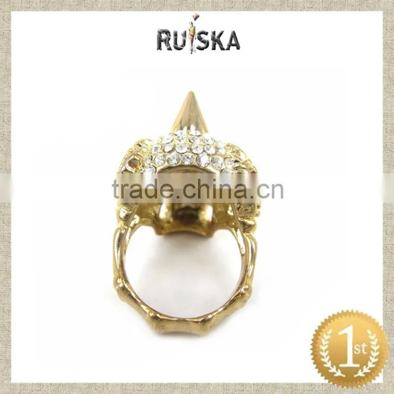 LATEST GOLD CLASSIC RING DESIGNS FOR GIRLS,FASHION SKULL RING,FINGER RING