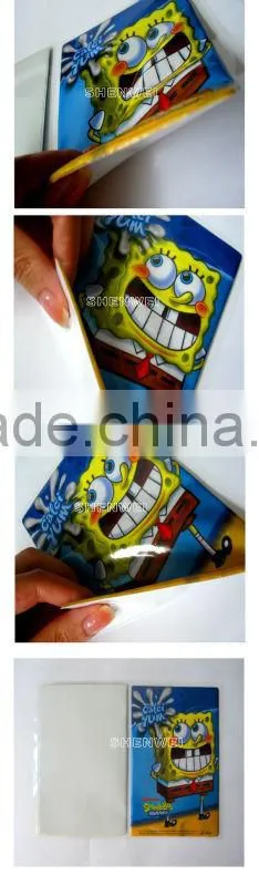 pvc promotion decorative puffy stickers