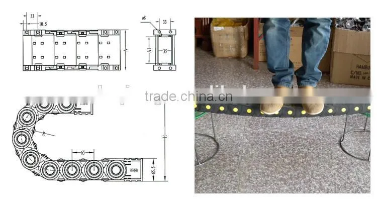 China Manufacturer Energy Chain for Stepper Motors