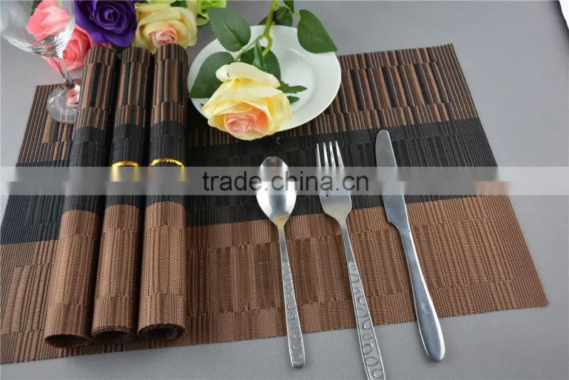 PVC insulation kitchen placemat table decoration washed clean breakfast lunch dinner
