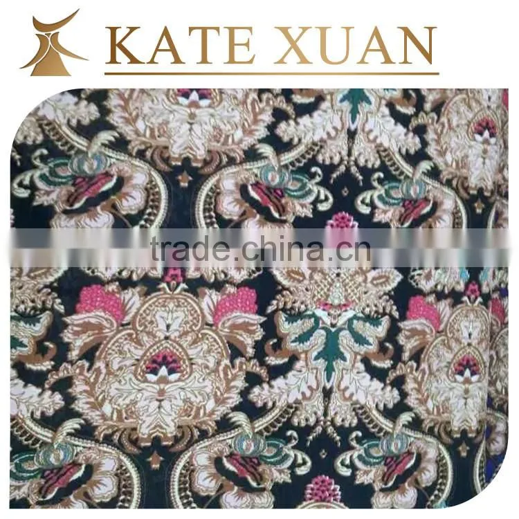 Modern soft printed 100 rayon viscose fabrics
