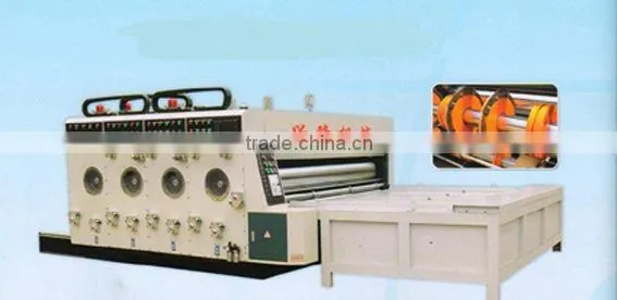 YFQ serious of multi-color printing and slotting,carton machine