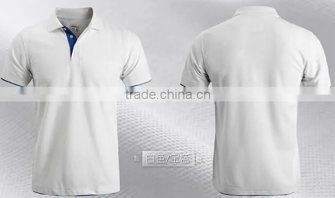 Custom men polo shirts embroidery logo top branded men polo t-shirts