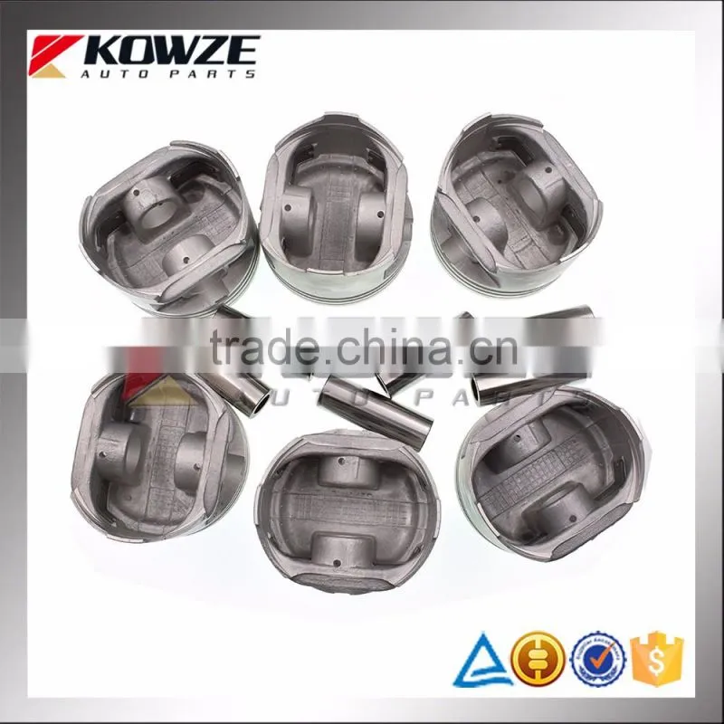 Auto Engine Piston & Pin Assy for Mitsubishi Pajero Montero V63 V73 6G72 2000-2006 MD367099