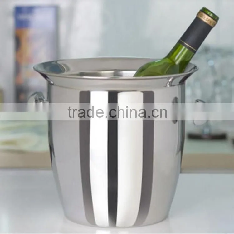 stainless steel ice bucket