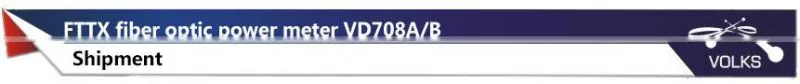 fiber optical power meter VD708A -70~+10dBm