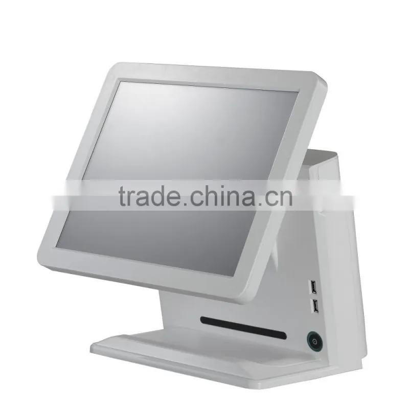 Windows restaurant all in one touch screen till machines
