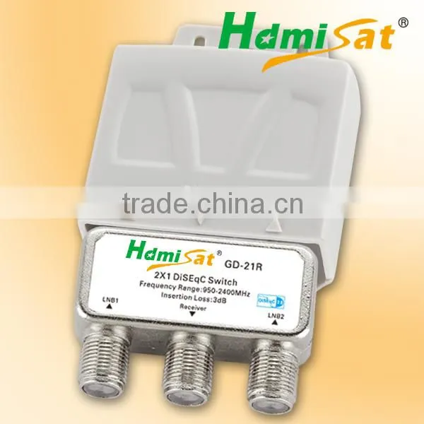 4 IN 1 Waterproof DiSEqC Switch Support DiSEqC 1.0 2.0