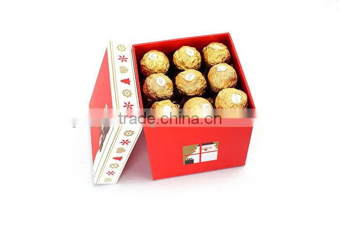 Christmas cardboard drawer gift boxes wholesale
