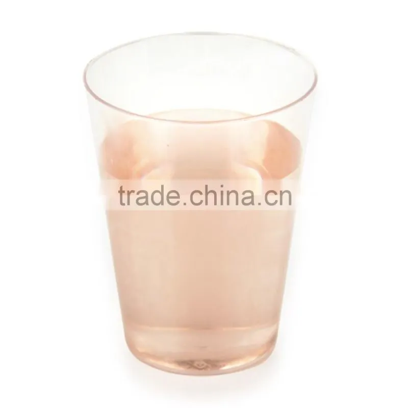 beverage use and PS Plastic Type customized disposable square plastic cup