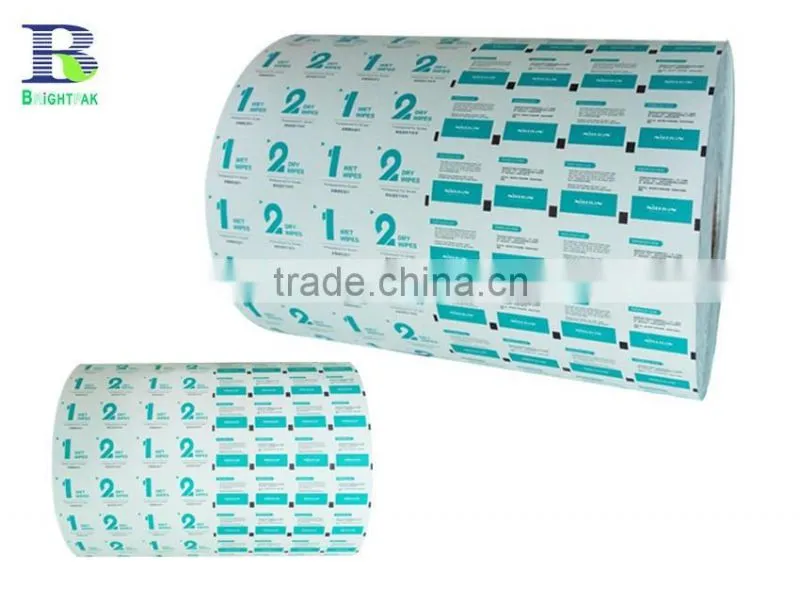 alcohol disinfection pad alcohol prep pad packaging paper