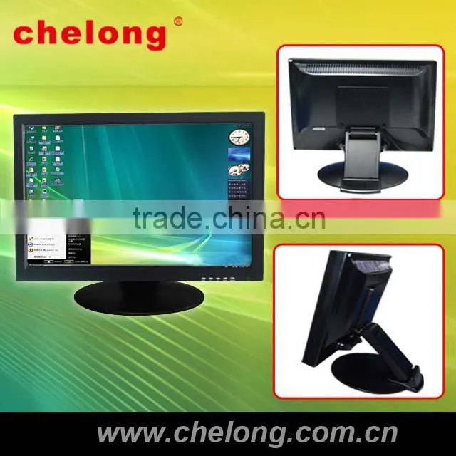 19" TFT LCD Display With Touch Screen 4:3 Stand Alone PC Monitor