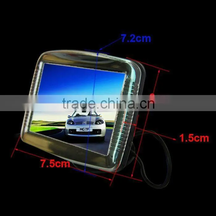 3.5 inch TFT LCD hdmi input small size pc lcd monitor with rear view monitor