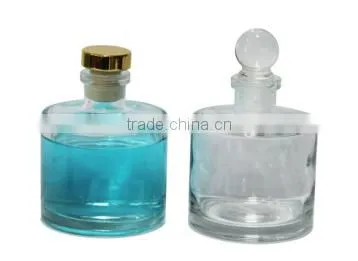 Fancy Round Diffuser Glass Bottle