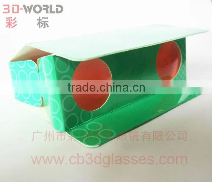 2012 paper promotional 3d binoculars