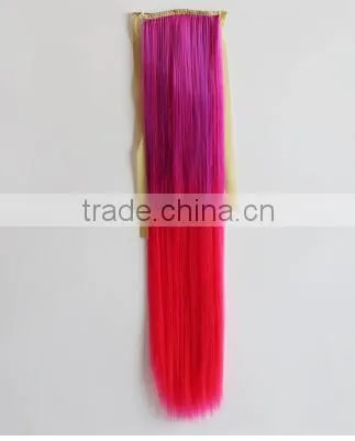 alibaba express hot selling fashion ombre color pony