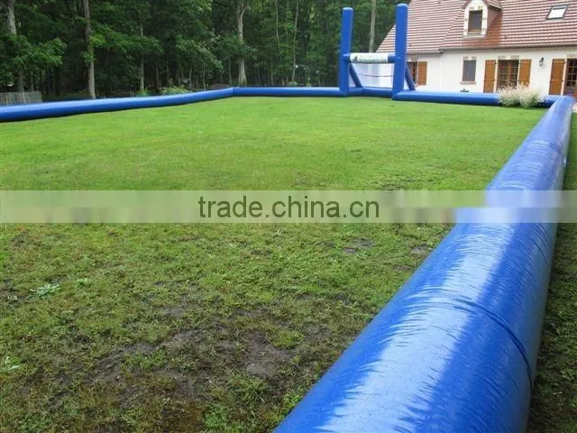 commercial grade customize size n color inflatable rugby field for sale