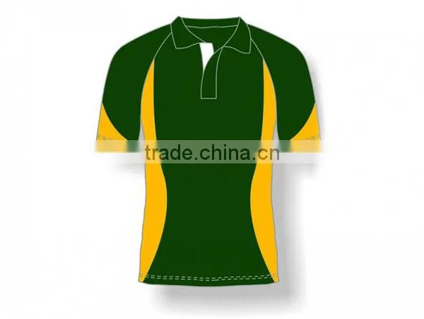 tight fit custom design sublimation rugby practice shirts