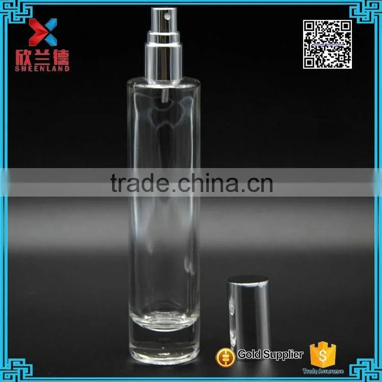 Classical 50ml cylinder spray perfume bottle wholesale
