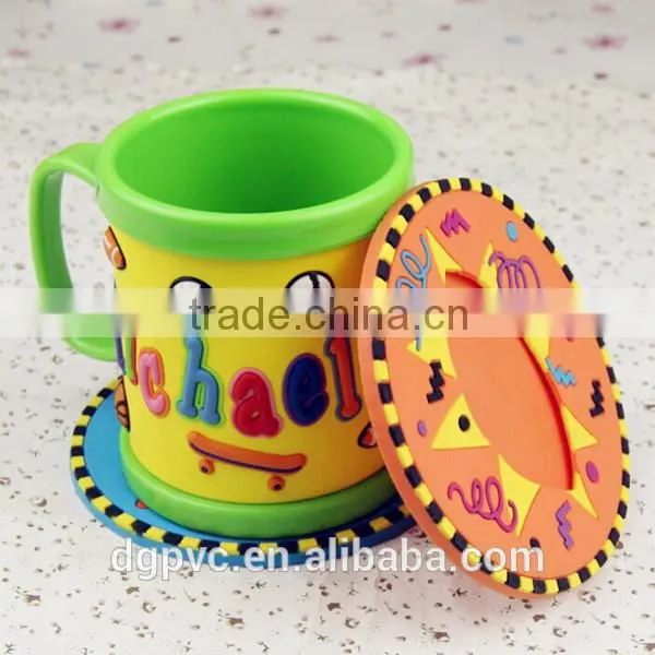 Factory Wholesale & Custom Soft PVC Hot Dish Coaster
