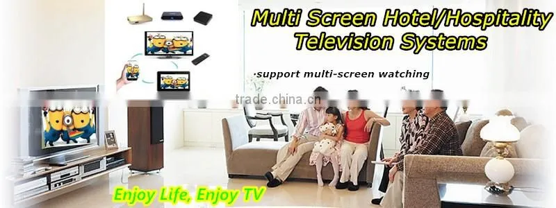 Hospitality Television Systems iptv Solution with DVB to ip gateway,mpeg2/h.264 encoder,Content Management System(CMS)