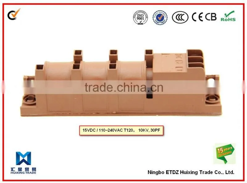 2output , 1.5v / 220VAC spark generator for gas stove