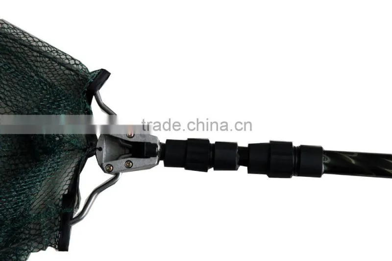 2015 New Design Aluminum Folding Telescopic 1m - 1.78m Landing Net Fishing Pike Carp Extending