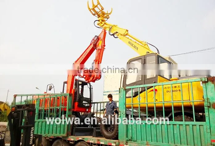 world sold China mainland 8T Wheel Sugarcane Loarder from wolwa