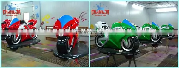 Changda design !!! Attractive playgrounds equipment motor racing rides