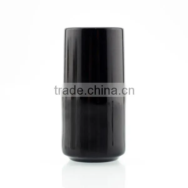 5ml round empty UV gel nail polish bottle with aluminum cap and brush
