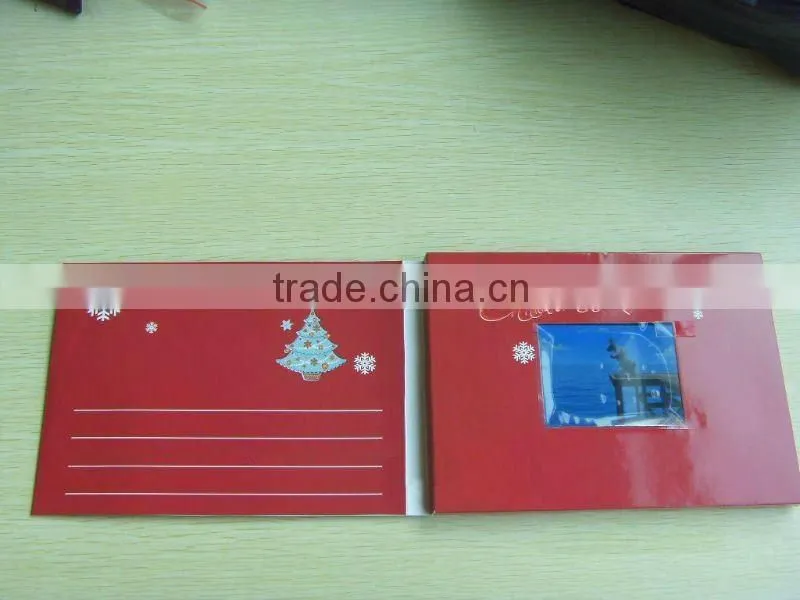 Famous Car Brand Video Greeting Card as romotion gifts