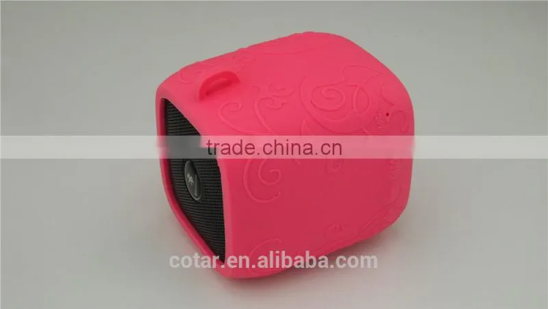 2015 Best-Sale Waterproof mini Bluetooth Speaker with Hand Free Function red color