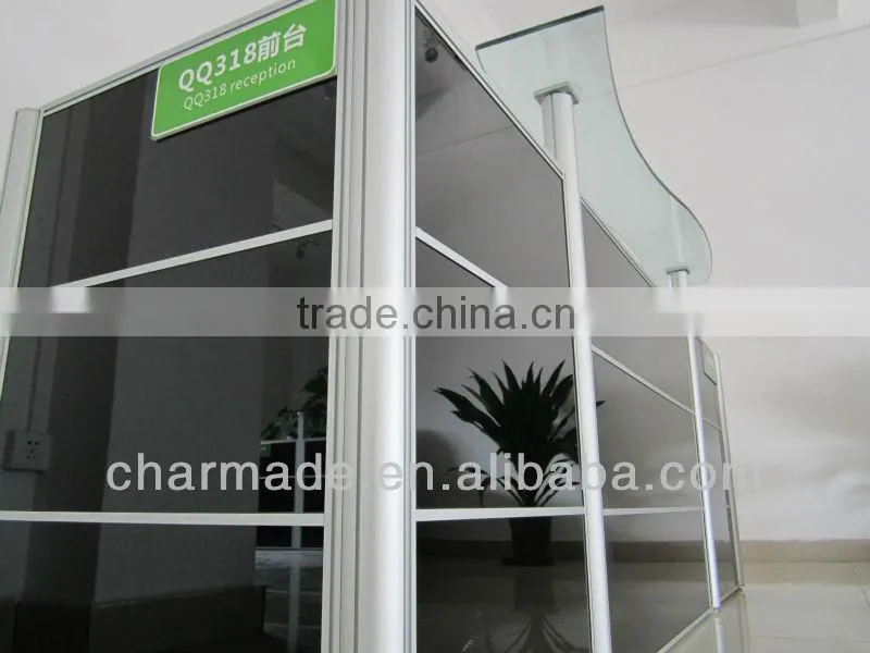 2012 new design stylish QQ318 style reception desk office furniture