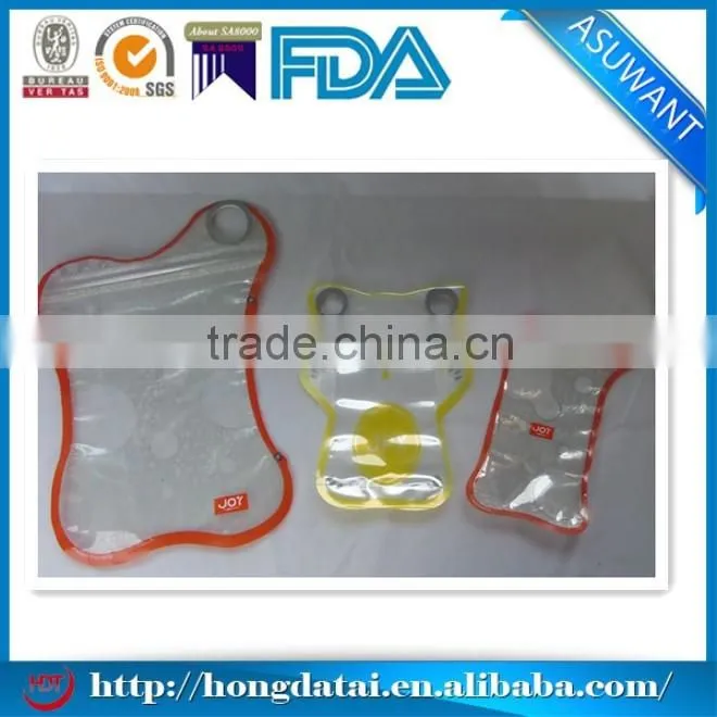 high quality Special shaped costomized packaging bags wholesale